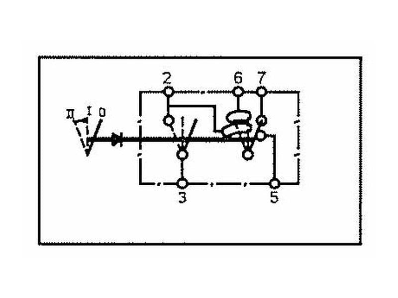 Interruptor - Universal, 3 posições (Desligado/1/(2)) (S.23155)