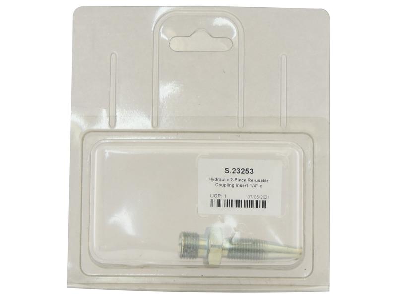 Agripak racord 1/4'' x 1/4''BSP macho (S.23253)