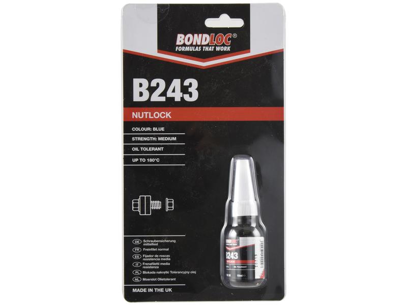 BondLoc B243 - Nutlock - Tolerante A Óleo - 10ml (S.24073)