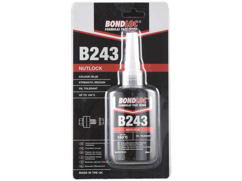 BondLoc B243 - Nutlock - Tolerante A Óleo - 50ml (S.24075)
