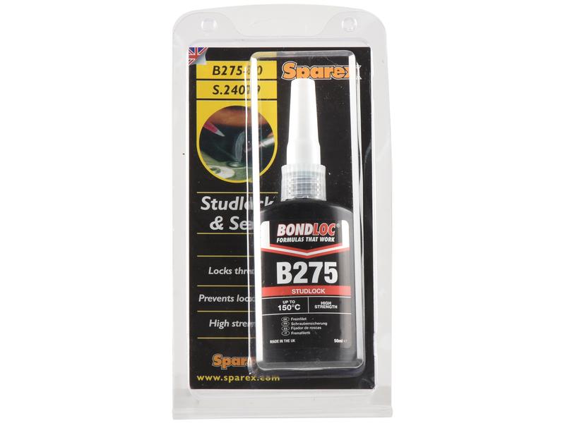 BondLoc B275 - Studlock - Alta Viscosidade - 50ml (S.24079)