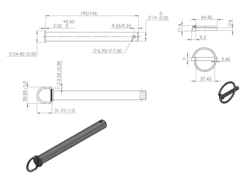 Suporte Ajustavel (S.24425)
