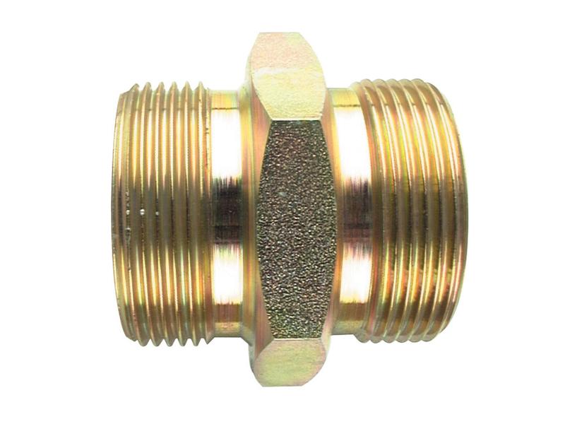 Adaptador hidráulico 3/8'' BSP Macho x 3/8'' BSP Macho (S.2520)