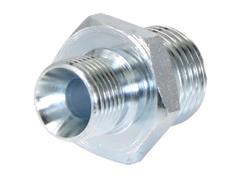 Adaptador hidráulico 3/8'' BSP Macho x 1/2'' BSP Macho (S.2521)