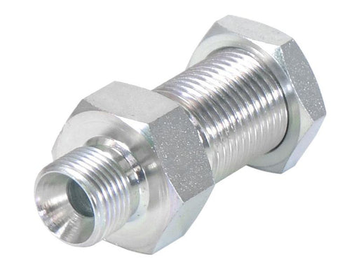 Adaptador hidráulico 3/8'' BSP Macho x 1/2'' BSP Macho Anteparo com porca de bloqueio (S.2528)