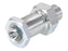 Adaptador hidráulico 3/8'' BSP Macho x 1/2'' BSP Macho Anteparo com porca de bloqueio (S.2528)