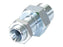 Adaptador hidráulico 1/2'' BSP Macho x 3/8'' BSP Macho Anteparo com porca de bloqueio (S.2529)