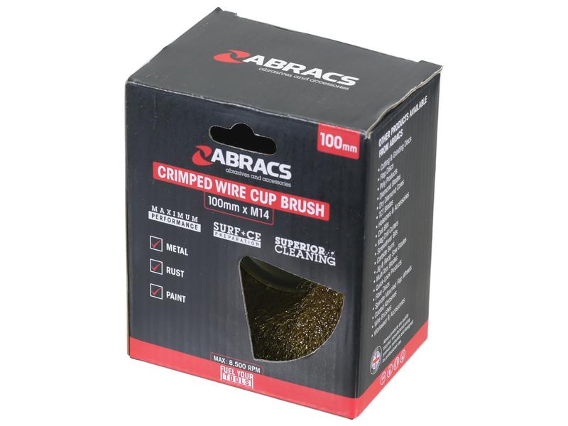 Escova de aço redonda 100mm (S.25363)