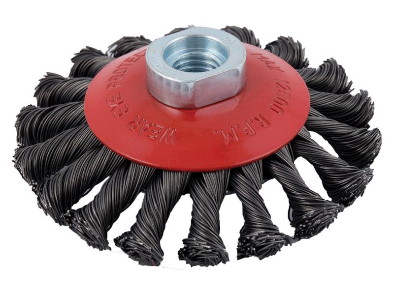 Escova de aço redonda 100mm (S.25366)