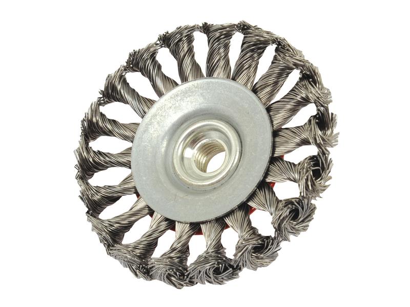 Escova de aço redonda 100mm (S.25366)