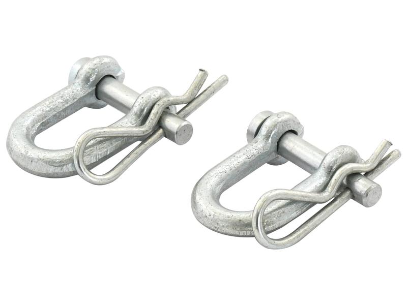 Agripak 2 un. Manilha 6mm Largura da maxila 13mm (S.25410)