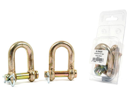 Agripak 2 un. Manilha 10mm Largura da maxila 18mm (S.25420)