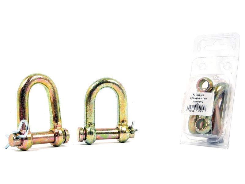 Agripak 2 un. Manilha 11mm Largura da maxila 22mm (S.25425)