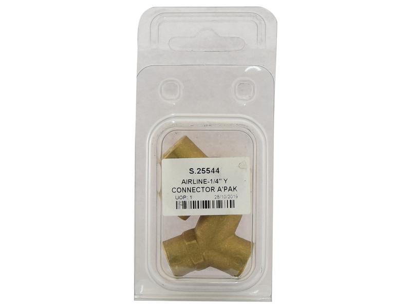 Y Rosca Fêmea 1/4'' BSP (Agripak 2 un.) (S.25544)