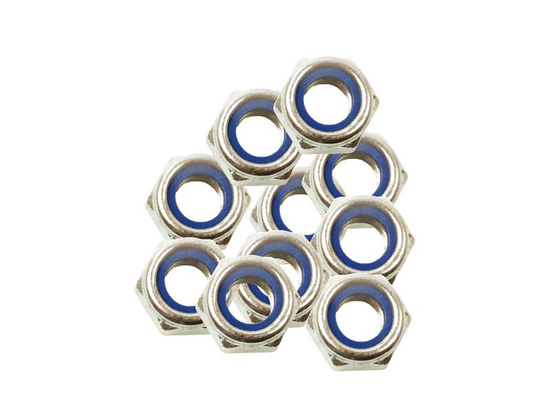 Porca métrica, Tamanho da rosca: M5x0.80mm (DIN 985) Metric Coarse (S.25588)