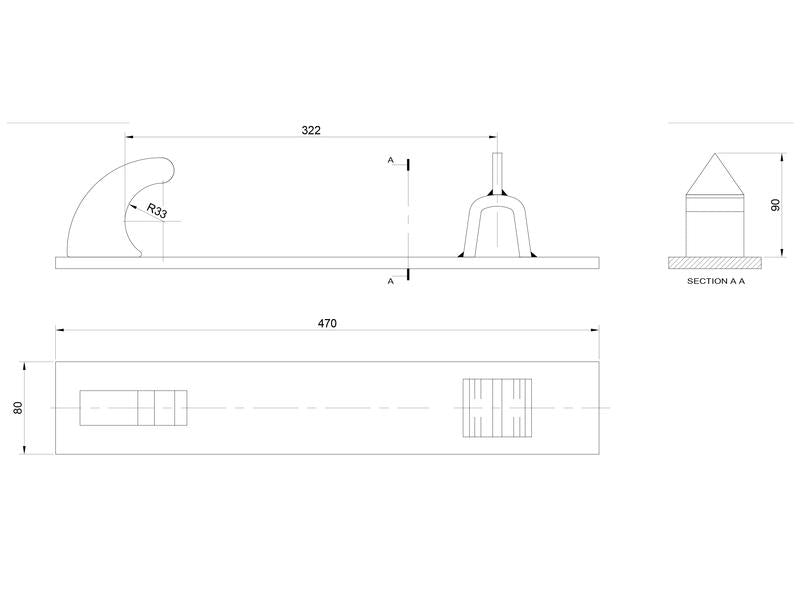Suporte, para: Trima (S.25623)