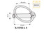 Agripak 5 un. Cavilha de mola 9mm x 57mm (S.25703)
