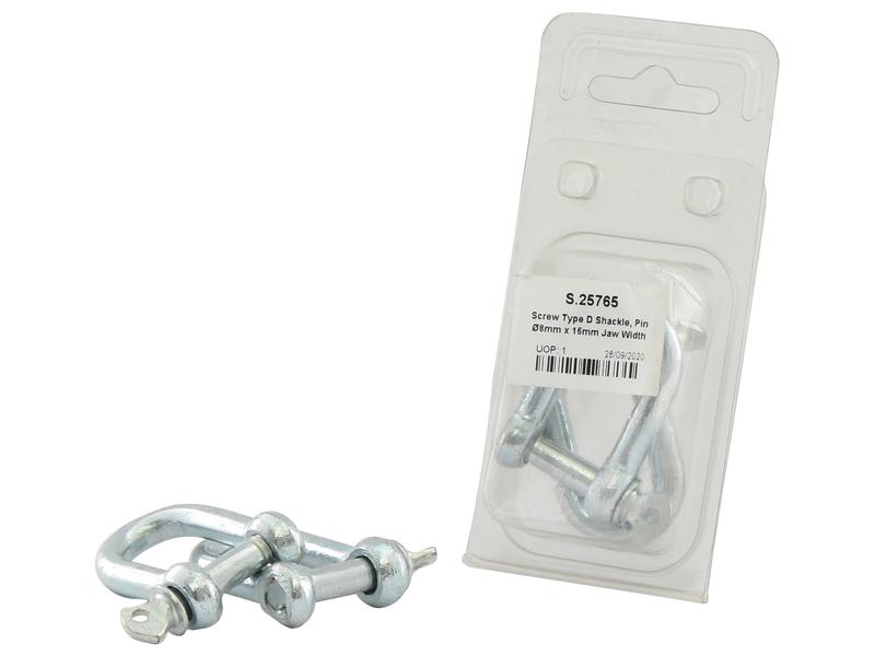 Agripak 2 un. Manilha Cavilha Ø8x16mm (S.25765)