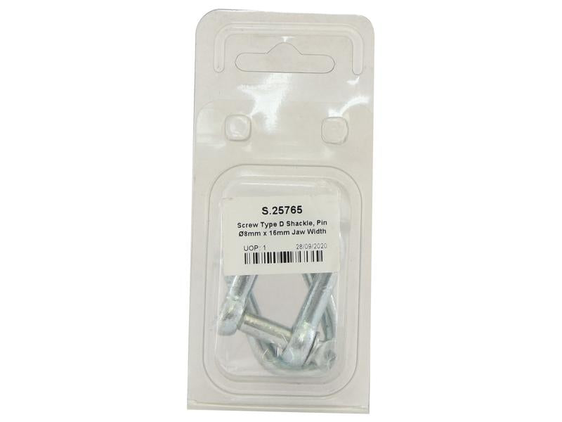 Agripak 2 un. Manilha Cavilha Ø8x16mm (S.25765)