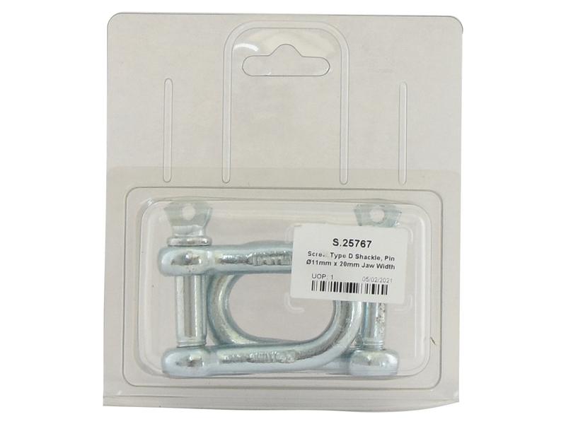 Agripak 2 un. Manilha Cavilha Ø11x20mm (S.25767)