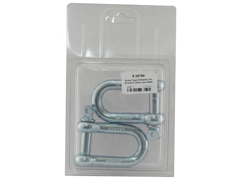 Agripak 2 un. Manilha Cavilha Ø12x24mm (S.25768)