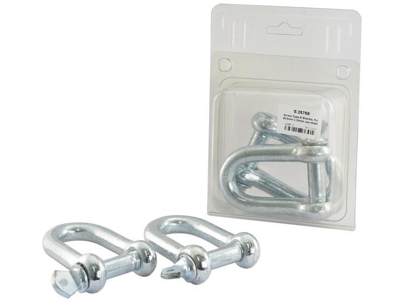 Agripak 2 un. Manilha Cavilha Ø16x30mm (S.25769)