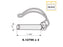 Agripak 2 un. Cavilha 8mm x 45mm (S.25796)