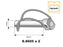 Agripak 2 un. Cavilha estabilizador 16mm x 62mm (S.25860)