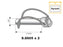 Agripak 2 un. Cavilha estabilizador 16mm x 62mm (S.25860)