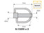 Agripak 2 un. Cavilha estabilizador 16mm x 70mm (S.25861)