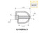 Agripak 2 un. Cavilha estabilizador 16mm x 70mm (S.25861)