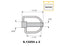 Agripak 2 un. Cavilha estabilizador 14mm x 67mm (S.25862)