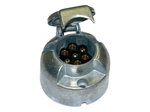 Ficha fêmea 7 lig. Metal (S.26341)