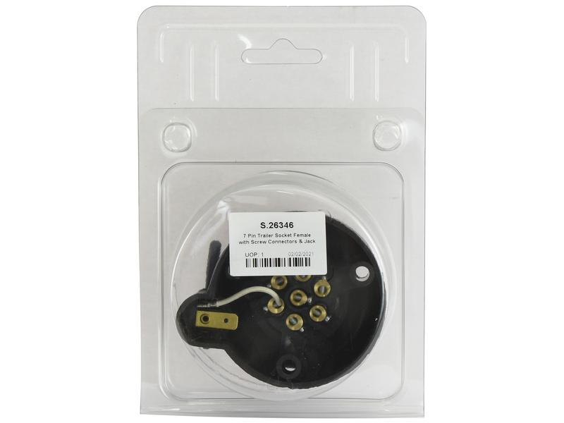 Agripak Ficha femea 7 lig. e jack Plástico (S.26346)