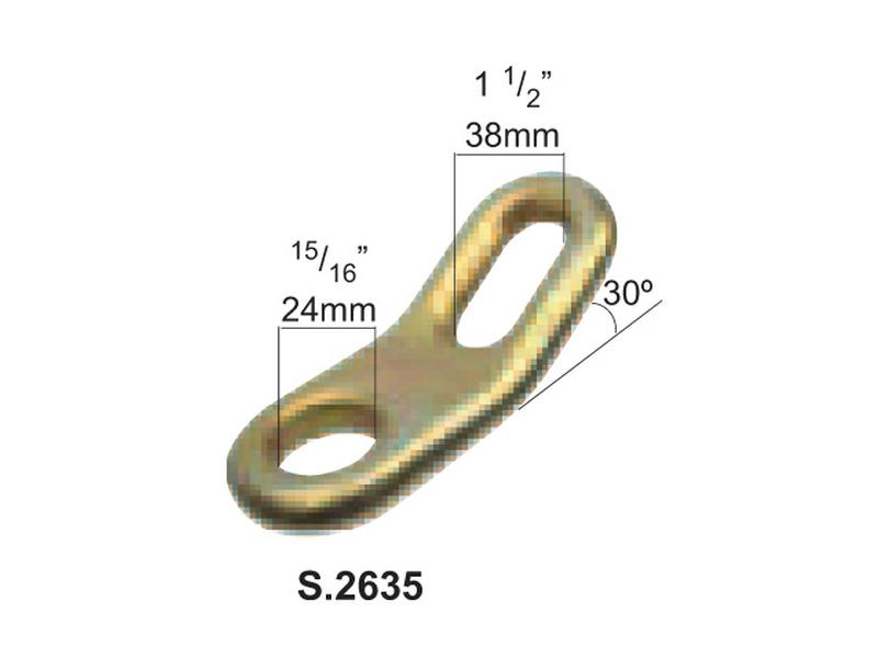 Suporte - Orifício Ø23 & 18x38mm (S.2635)