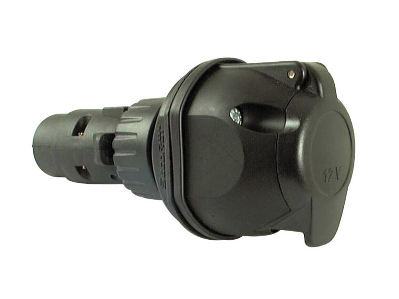 Ficha redutora de 24v para 12V (para ficha femea 7 ligações 24volts) (S.26426)