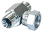 Peça hidráulica em T 3/8'' BSP Macho x 3/8'' BSP Macho x 3/8'' BSP Fêmea giratória (S.26519)