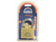 Squire Solid Brass Lion Range Padlock - Brass, Largura da estrutura em: 60mm (Classificação de segurança: 5) (S.26764)