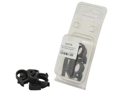Agripak 5 un. Abraçadeira de nylon, Diâmetro minimo12mm, Diâmetro máximo15mm (S.27178)