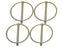Agripak 4 un. Cavilha de mola 6mm x 70mm (S.27188)