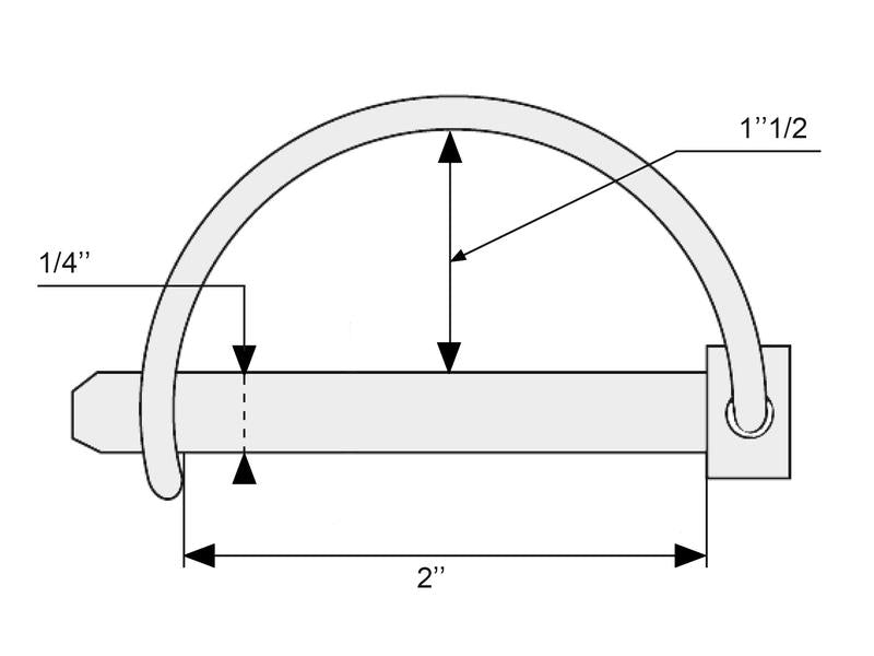 Cavilha Ø6mm x 50mm (S.271)