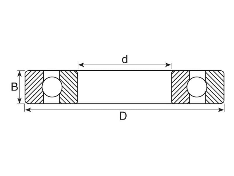 Sparex Rolamento (62072RSC3) (S.27410)