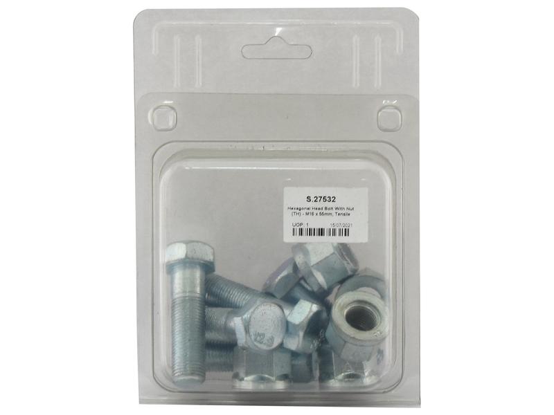 Parafuso - M16x55mm, 12.9 (5 un. Agripak) (S.27532)