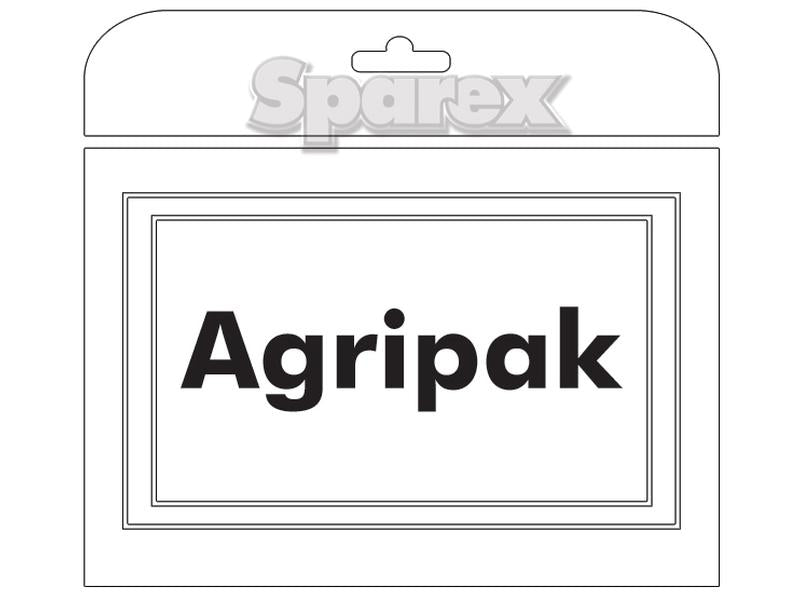 Parafuso c/porca - M10 x 40mm, Resistência à tração 8.8 (14 un. Agripak) (S.27543)