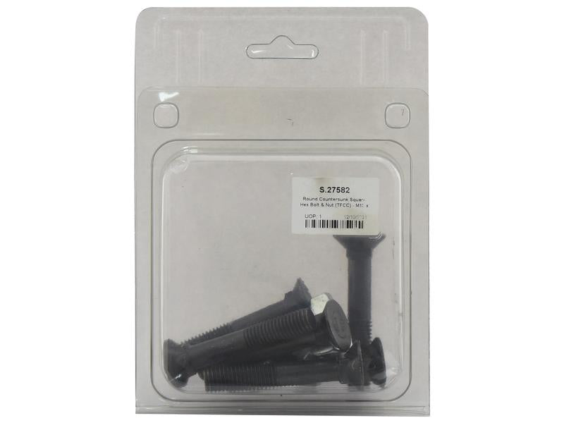 Parafuso c/porca - M12 x 70mm, Resistência à tração 8.8 (6 un. Agripak) (S.27582)