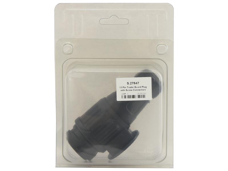 Agripak ficha 13 ligações macho (S.27647)