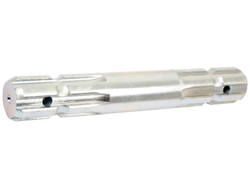 Veio estriado PTO —estriado nas duas extremidades - 1 3/8'' - 6 estrias x 1 3/8'' - 6 estrias, Comp: 230mm (S.279)