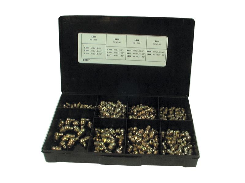 Sortido 180 un. Kit Copos Lub. met M6, M8, M10 Assorted (S.2847)