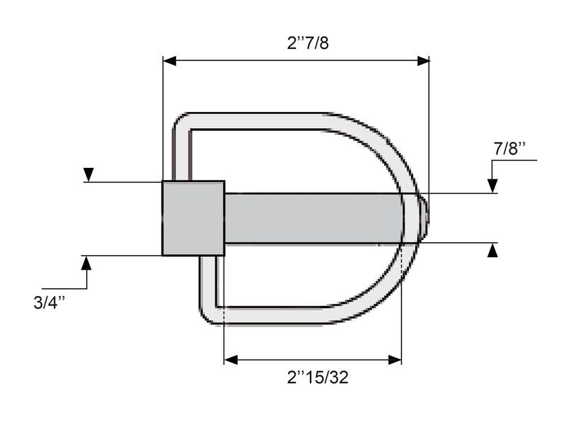 Cavilha estabilizador Ø19mm x 73mm (S.28606)