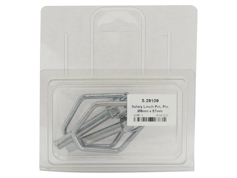 Agripak 2 un. Cavilha 8mm x 57mm (S.29109)